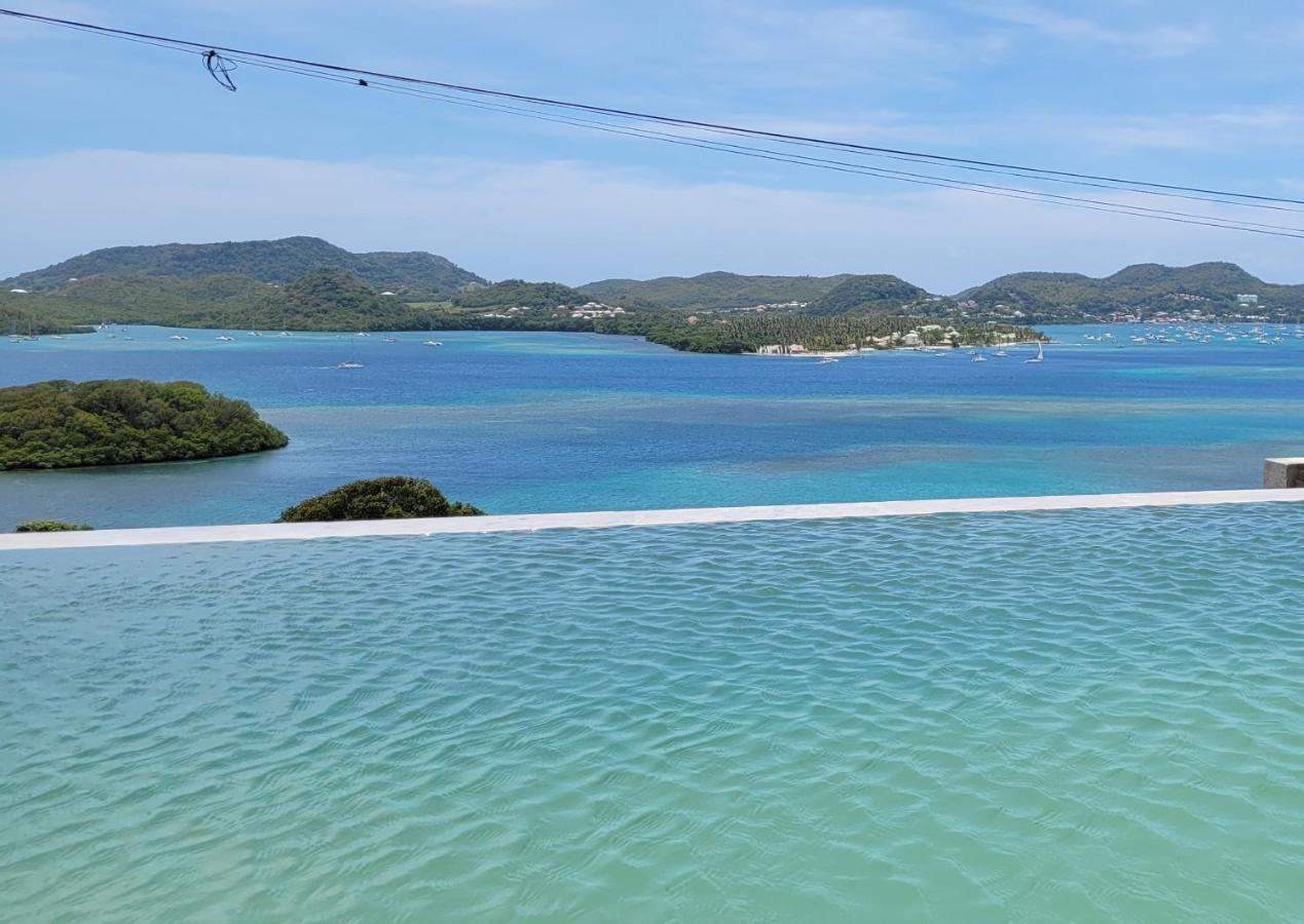 Villa Caraibes Vue Mer Exceptionnelle Le Marin Exteriör bild